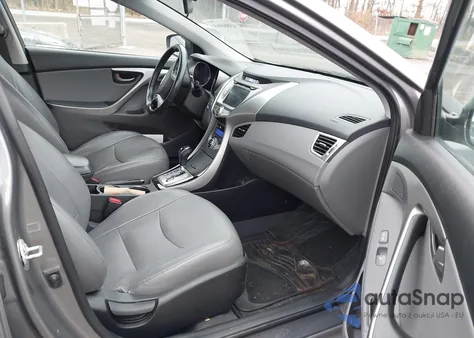 2013 Hyundai Elantra Limited z USA, uszkodzony, nr VIN 5NPDH4AE3DH379385